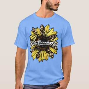 Camiseta Melhor Grannie Ever Sunflower Grannie Dia de as mã