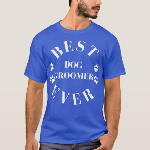 Camiseta Melhor Groomer De Cachorro Alguma Vez Dançando Os