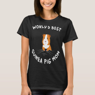 Camiseta Melhor Guiné do mundo Porco Mãe Engraçada Guiné Po