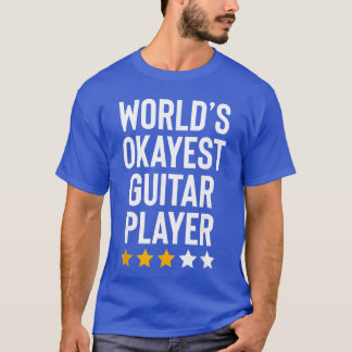 Camiseta Melhor Guitarrista do Mundo Amante da Música Gui D