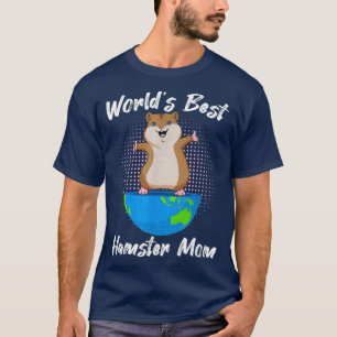 Camiseta Melhor Hamster Mãe do Mundo