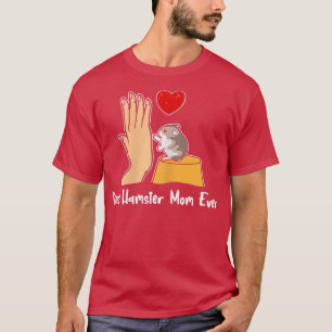 Camiseta Melhor Hamster Mãe Nunca Melhor Hamster Mama Gui