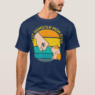 Camiseta Melhor Hamster Mãe Nunca Uma garota que ama Guiné