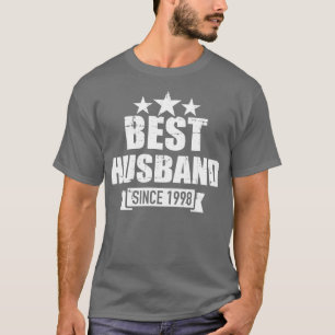 Camiseta Melhor háxis desde 1998 para o aniversário de casa