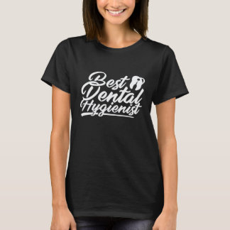 Camiseta Melhor Higienista Dental Placa Dentista Odontologi
