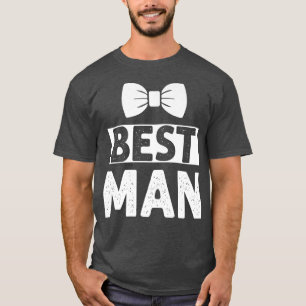 Camiseta Melhor Homem Bodas de Casamento Engraçado Noivo De