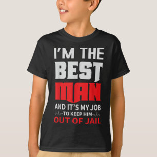 Camiseta Melhor Homem Casamento Noivo Engraçado Solteiro Fe