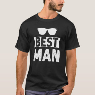 Camiseta Melhor Homem Casamento Padrinhos Festa de Despedi