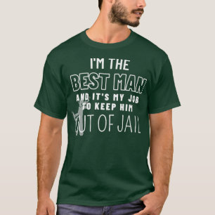 Camiseta Melhor Homem Festa de Casamento Festa de Despedida