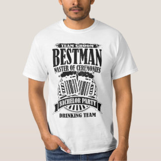 Camiseta Melhor Homem Mestre de Cerimonias Festa de Despedi