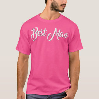 Camiseta Melhor HomemCasamento Branco Noiva Noiva Festa de 