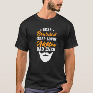 Camiseta Melhor Humor de Cachorro Pai Pug Amante de Cerveja