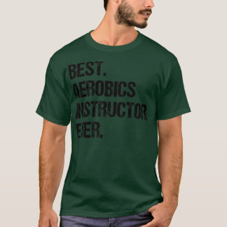 Camiseta Melhor Instrutor de Aeróbios Título 1