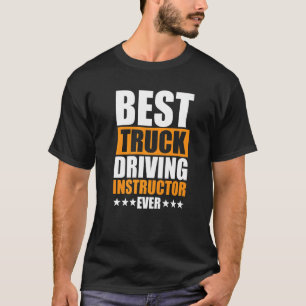 Camiseta Melhor Instrutor de Drivers de Caminhão Ever Drive