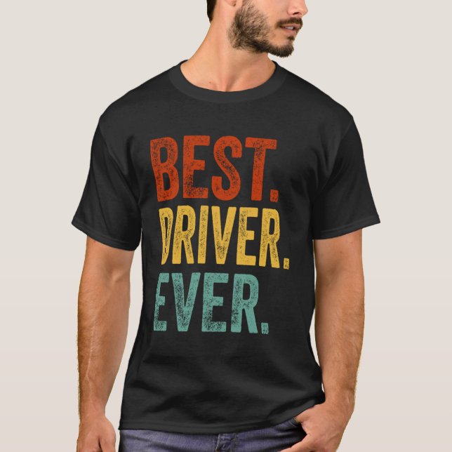 Camiseta Melhor interface de driver de Funcionarios de supo (Frente)