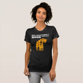 Camiseta "Melhor investimento? Abraços da mãe" - Dia da mãe