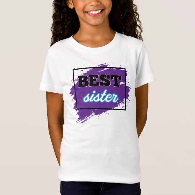 Camiseta MELHOR irmã (Frente)