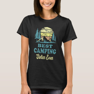 Camiseta Melhor Irmã De Campanha Ever Camper Sis Vintage