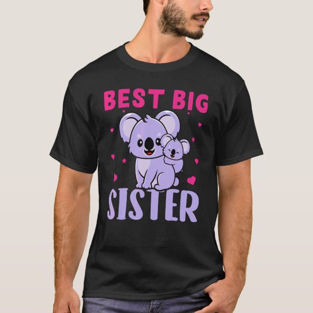 Camiseta Melhor Irmã Mais Velha 1 (Frente)