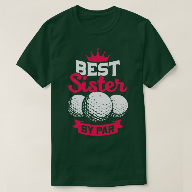 Camiseta Melhor Irmã Por Par (Frente do Design)