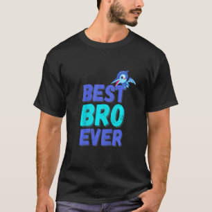 Camiseta Melhor Irmão do Mundo Dinossauro do Mundo Irmão Ma
