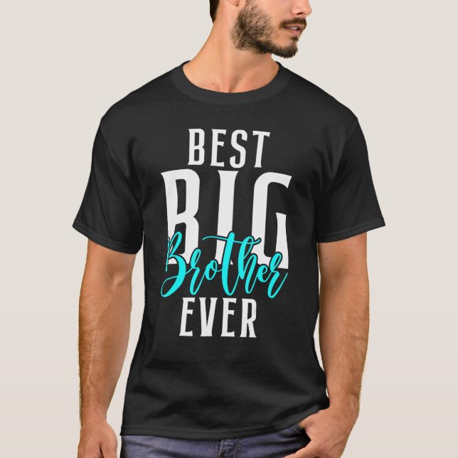 Camiseta Melhor Irmão Grande Nunca (Frente)