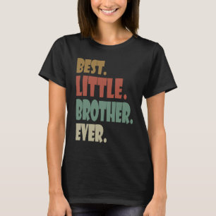 Camiseta Melhor Irmão Mais Novo Adolescente Menor