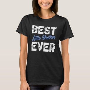 Camiseta Melhor Irmão Mais Novo de Todos Irmão Mais Novo L