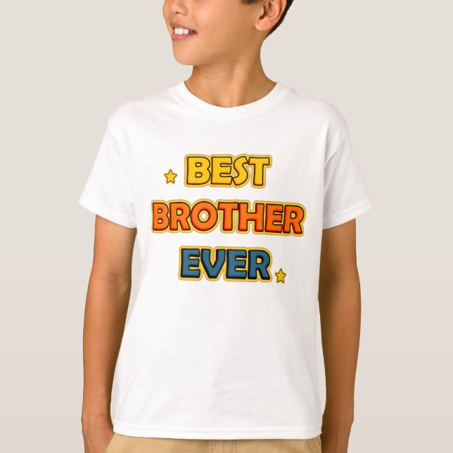 Camiseta Melhor Irmão Nunca (Frente)