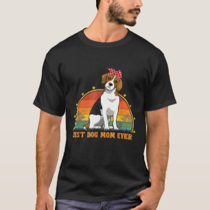 Camiseta Melhor Jack Russell Terrier Cachorro Mãe Cachorro 