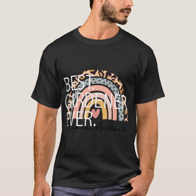 Camiseta Melhor Jardineiro Alguma Vez Engraçada Paisagem Ja (Frente)