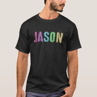 Camiseta Melhor JASON Ever Boy Nome Personalizado Birthd