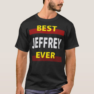 Camiseta Melhor Jeffrey Ever Amigos Nome Apelido Amigo Pelo