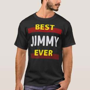 Camiseta Melhor Jimmy Ever Amigos Nome Pessoa de Apelido Am