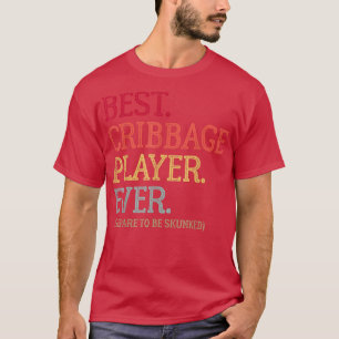 Camiseta Melhor Jogador De Cribbage JáPrepare Para Ser Vin 