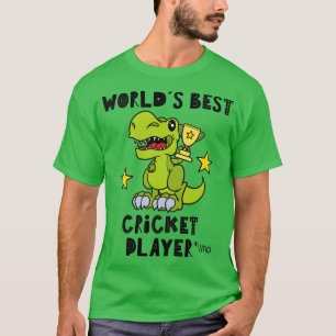 Camiseta Melhor jogador de críquete do mundo