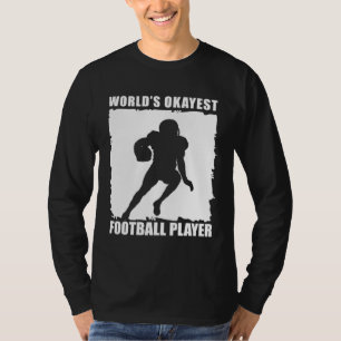 Camiseta Melhor Jogador de Futebol Americano Lineman do Mun