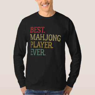 Camiseta Melhor Jogador de Mahjong de Todos os Tempos  Cart
