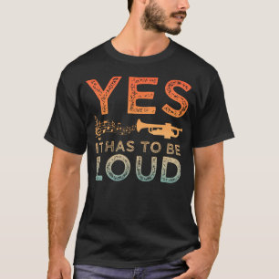 Camiseta Melhor Jogador de Trompete Arte Para Homens Mulher