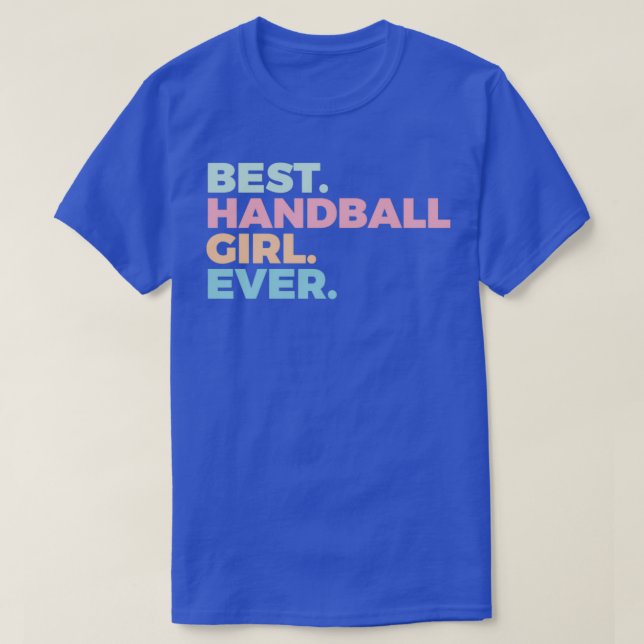 Camiseta Melhor Jogadora De Andebol Do Mundo (Frente do Design)