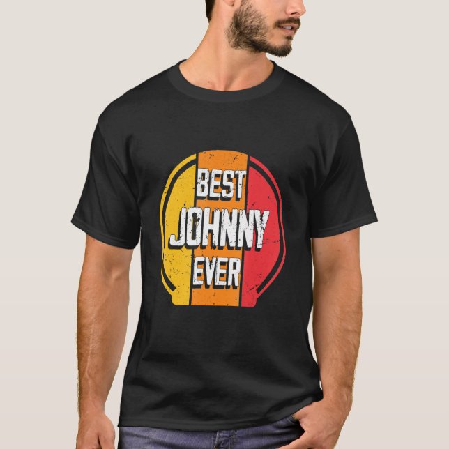 Camiseta Melhor Johnny Já Encantado Nome Johnny (Frente)