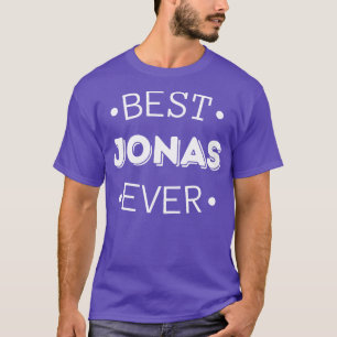 Camiseta Melhor Jonas Encantado Jonas, nome dado