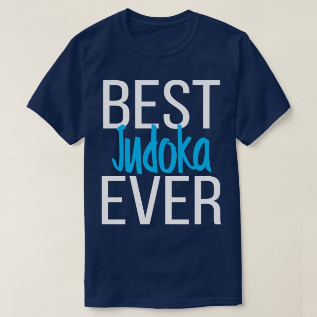 Camiseta Melhor Judoka Ever 5 (Frente do Design)