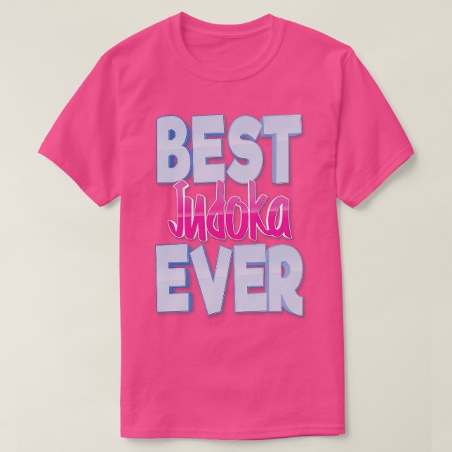 Camiseta Melhor Judoka Ever 6 (Frente do Design)