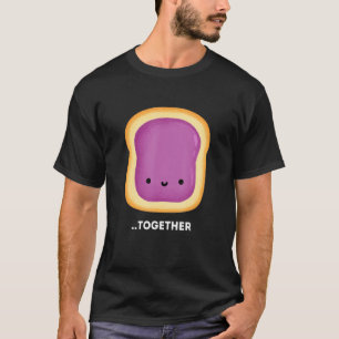 Camiseta Melhor Juntos 2 de 2 Casais de amendoim