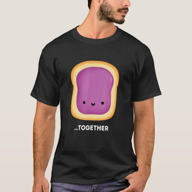 Camiseta Melhor Juntos 2 de 2 Casais de amendoim (Frente)