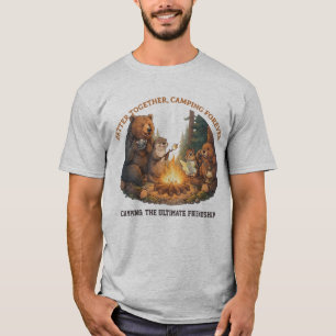 Camiseta Melhor Juntos - Aventura ao Redor da Fogueira dos 