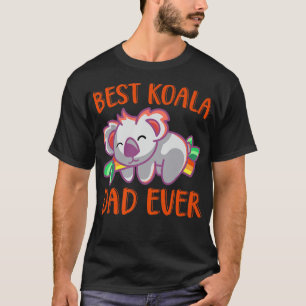 Camiseta Melhor Koala Já Engraçado Pai Koala Bear Animal Lo