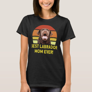 Camiseta Melhor Labrador Mãe De 168