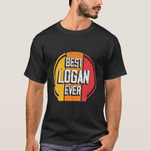 Camiseta Melhor Logan de sempre - Nome engraçado do Logan
